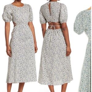 Nordstrom Midi Floral Dress